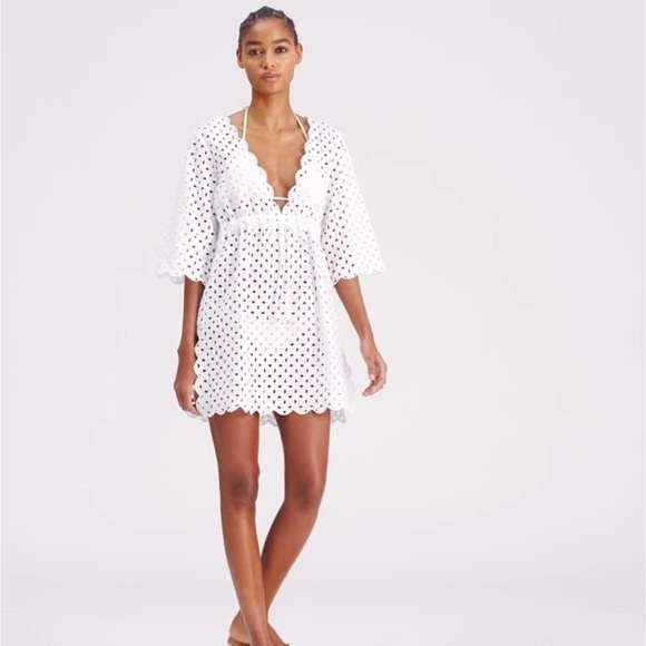 Tory Burch Eyelet Dress S - Picture 4 of 4